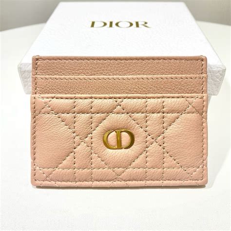 dior caro card holders.